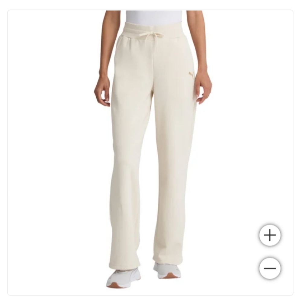 *Puma ladies fleece straight leg pants